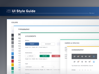 UX/UI and Style Guide Design for a Web App dashboard design prototyping style guide design styleguide ui design ux ux design uxui designer web design web designer webapp design webdesign website design wireframes wireframing