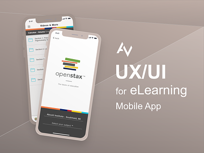 UX/UI Design for eLearning Mobile App designer icon designer iconography mobile app design mobile design mobile ui ui ui designer user interface ux designer uxui