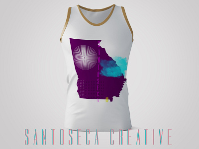 Tank-top Ga-Blanco creative design fashion brand photoshop product design