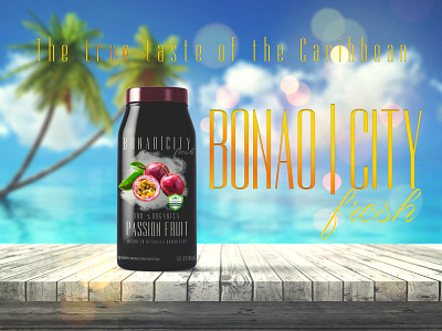 Bonao City branding caribbean creative design dominican republic juice package mockup photoshop product design