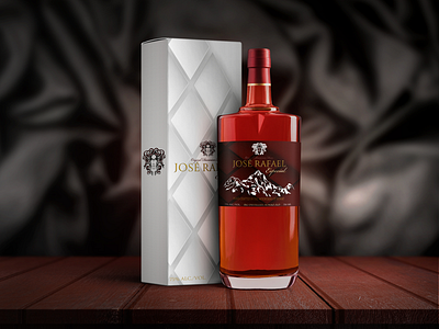 Jose Rafael Rum affinity designer brand brand identity dominican republic label design logo package design rum