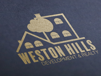 Weston Hills Logo Design logo design real estate