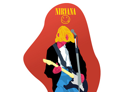 Nirvana adobe illustrator animation branding character concept design design art flat design flat logo flatdesign graphicdesign identity illustration illustration art illustrator imagination logo poster design tshirt vector