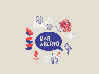 Podcast "Mar Aberto" Visual Identity