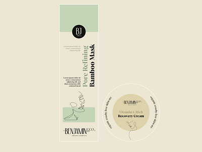 Benjamin & Co - Packaging Design branding cosmetics design illustration logo packaging packaging design