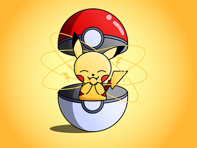 Pikachu - Pukachi draw illustration pikachu pokemon