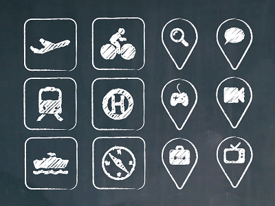 Chalkboard Icons