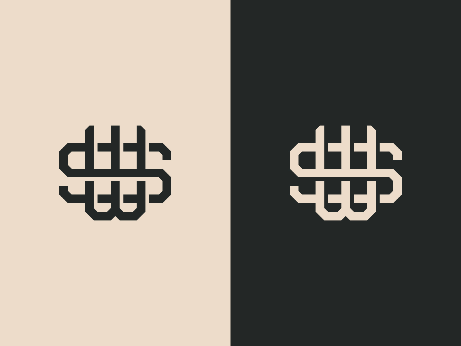 S + W Monogram Logo by Hudson Taylor on Dribbble