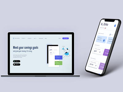 F&K Savings platform design figmadesign