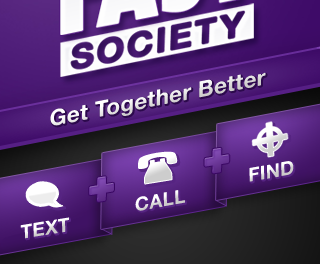Fast Society fast society iphone loading screen purple