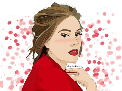 Adele adele cartoonist character character design design digital art digital illustration digital painting digitalart drawing fanart illustration singer sketch sketchbook sketching