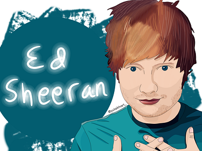 Ed Sheeran cartoonist character character design design digital art digital illustration digital painting digitalart drawing ed sheeran fanart illustration singer sketch sketchbook sketching