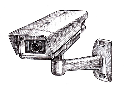 Technical Illustration camera tech technical drawing technical illustrations