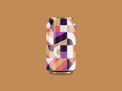 Can Pattern Exploration 3 beer beer branding beercan branding can can design illustrator packaging