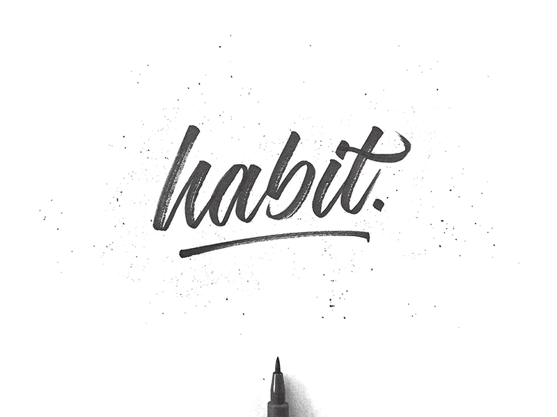 Habit by Michael Moodie on Dribbble