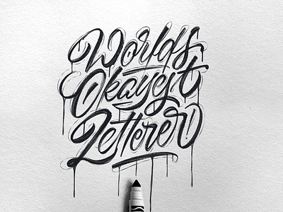 Worlds Okayest Letterer