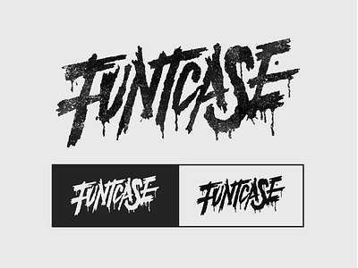 Funtcase Rebrand brush script brushpen brushtype calligraphy custom type hand lettering hand made type handlettering handmade handmadetype lettering logotype maker script sketch texture tombow type typography vector