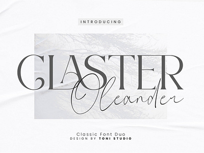 Claster Oleander || Font duo