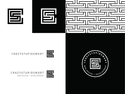 CSS Branding branding identity logo mark monogram pattern tech web