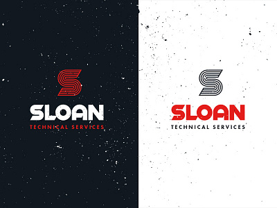 Sloan Technical Services 2 branding identity logo logotype wordmark