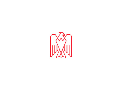 Eagle america branding eagle freedom icon illustration logo monoline