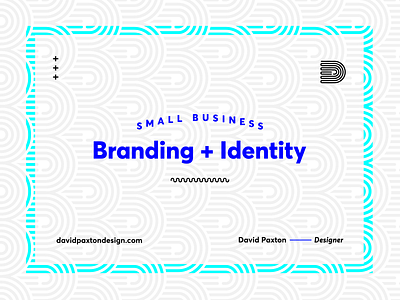 Ad ad branding identity logo monogram pattern