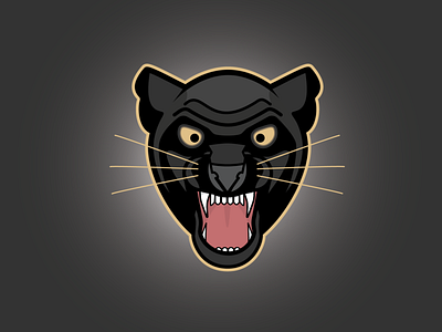 Panther Icon adobe illustrator graphic design icon identity illustration illustrator logo nature panther vector
