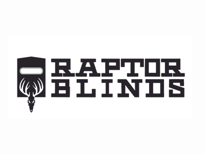 Raptor Blinds Logo identity