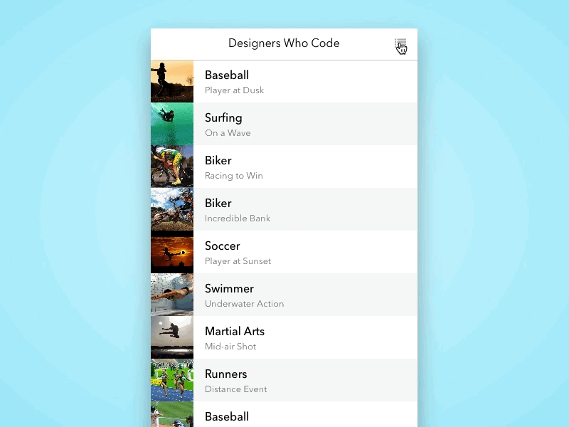 Ios css prototype