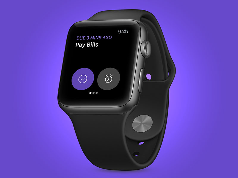 Doo for Apple Watch by Michael Ciarlo on Dribbble