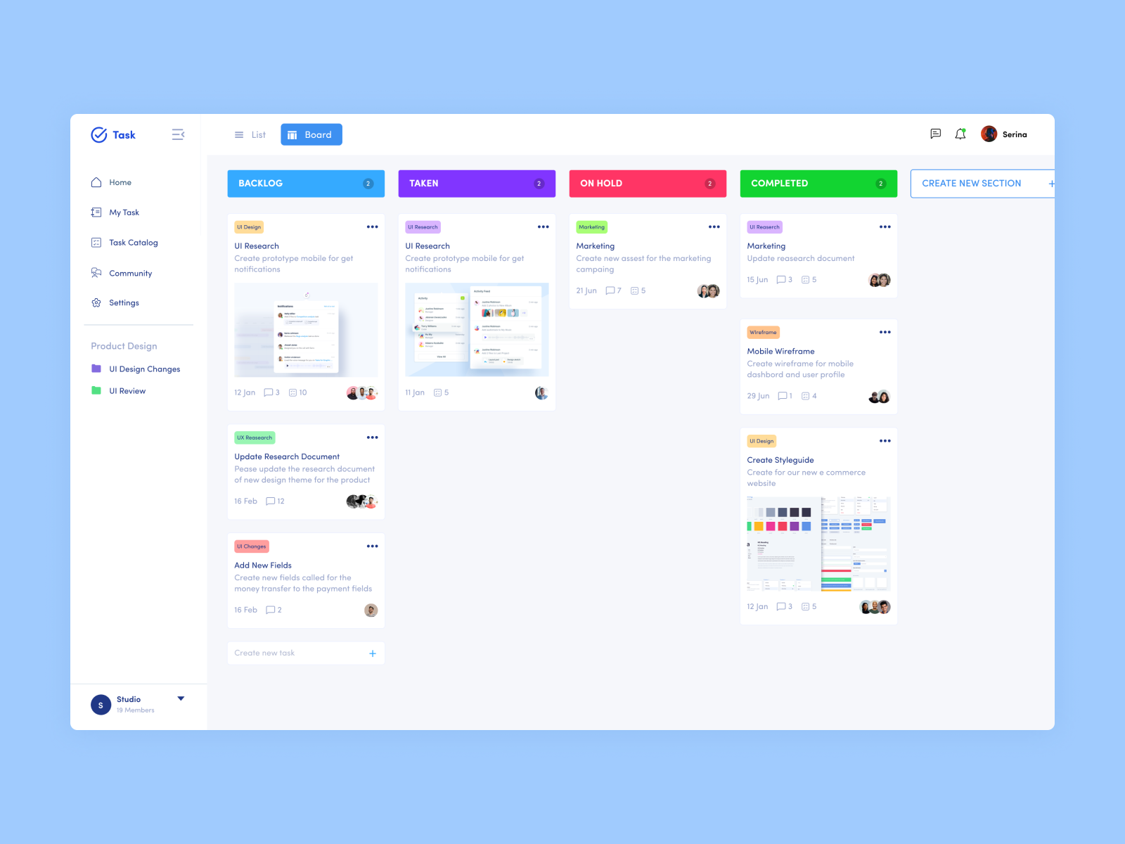 Kanban View Concept by pathum gayshan on Dribbble