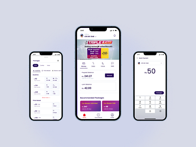 Recharge Mobile App Redesign