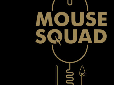 Mouse Squad illustration mouse shirt squad