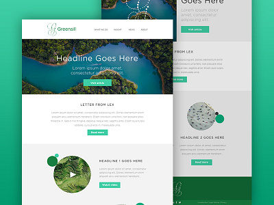 Greensill Newsletter Templates