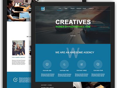Creatives Web Page design ui ux web website
