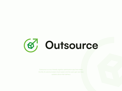 Outsource logo concept