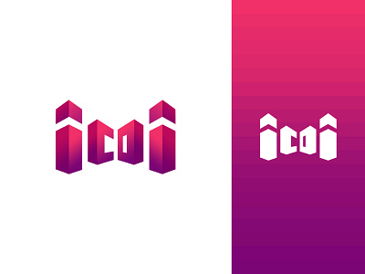 ICOI Logo design design logo minimal typography ui vector