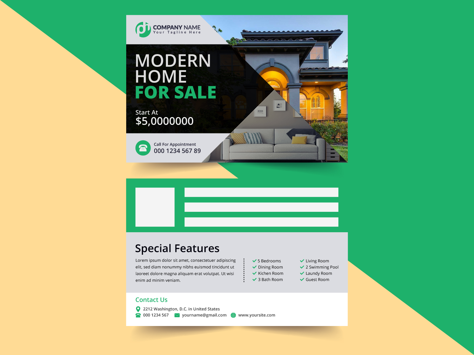 Postcard Design Template By Md Hafizul Haque On Dribbble