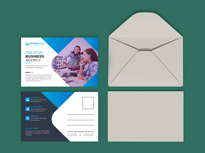 Creative Business Agency Postcard