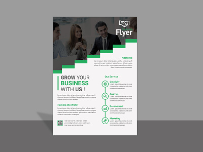 Business Flyer Design Template a4 advertisement business conference convention corporate event flyer meeting photoshop