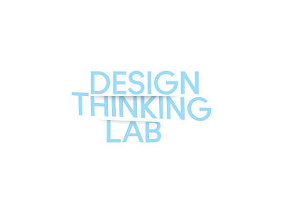 Design Thinking Lab logo branding design thinking identity logo workshop
