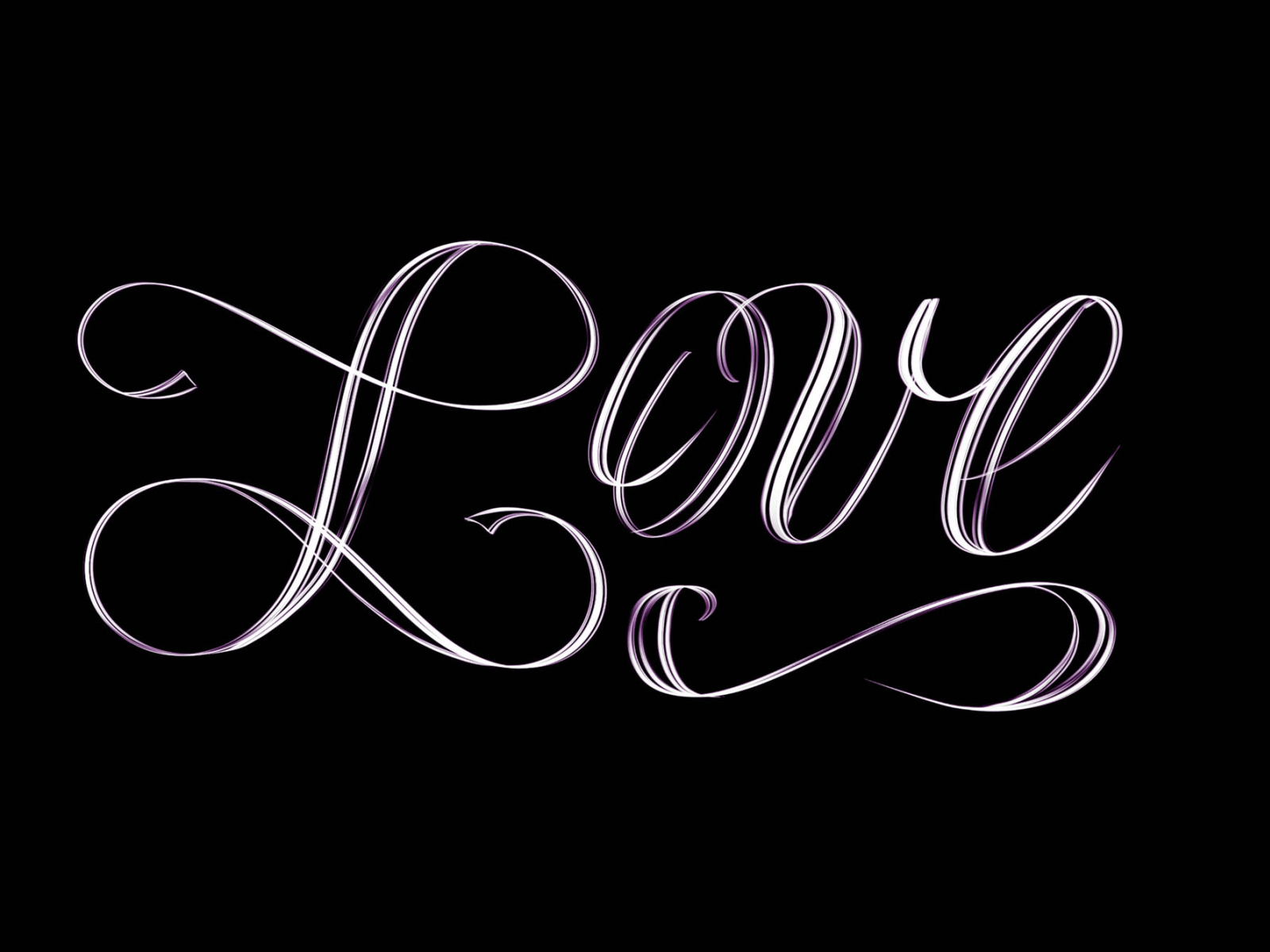 Love - hand lettering design by Greg Brave on Dribbble