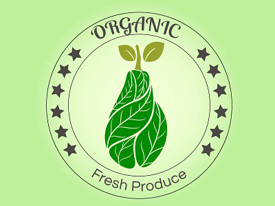 Organic Produce - product logo design