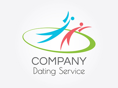 Logotype for dating service businees brand branding company composition concept dating design graphic illustration logo logotype relationship typography