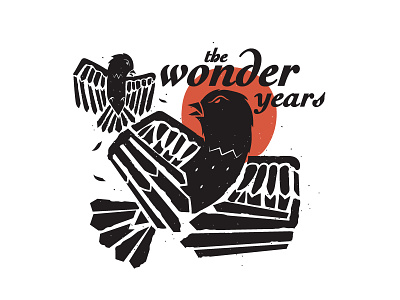 The Wonder Years - Birds band merch bird pop punk the wonder years