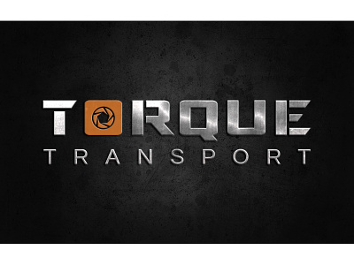 Torque Transport Logo drill logo metal torque tough transport