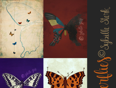 Butterflies butterflies conceptual illustration illustration art illustrations illustrator art photoshop surreal