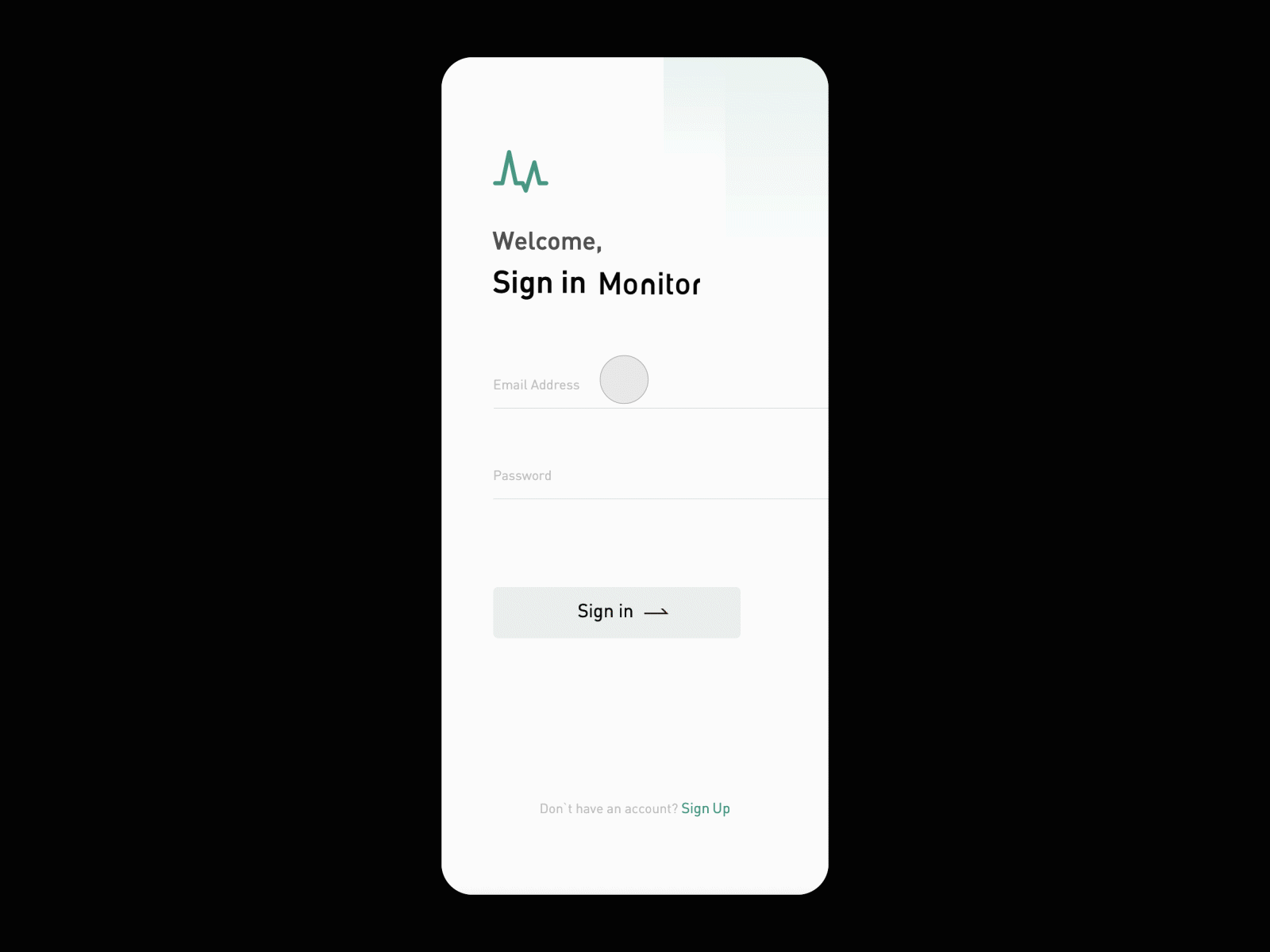 Login animation exercise animation design ui