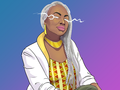 Ororo hq illustration jheinealves ororo xmen