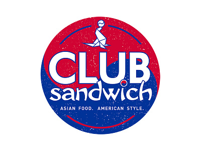 Club Sandwich Logo asian club sandwich food food truck korean seals tacos